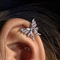 Gold-Tone Butterfly Ear Clip