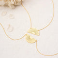 Half-Sun Pendant Necklace