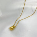 Gold-Tone Waterdrop Necklace