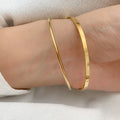 Classic Gold-Tone Bangle