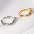 Minimal Wave Open Ring