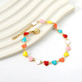 Enamel Bead Bracelet