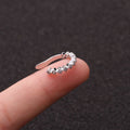Crystal Curve Ear Cuff