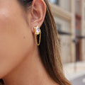 Crystal Chain Drop Earring
