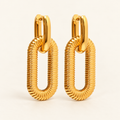 Oval Glow Earrings