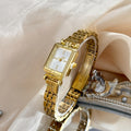 Ivory Rectangle Link Watch