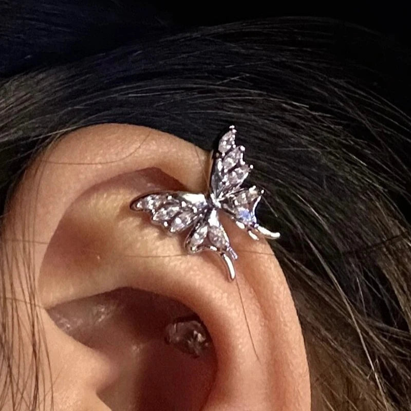 Gold Butterfly Ear Clip product image