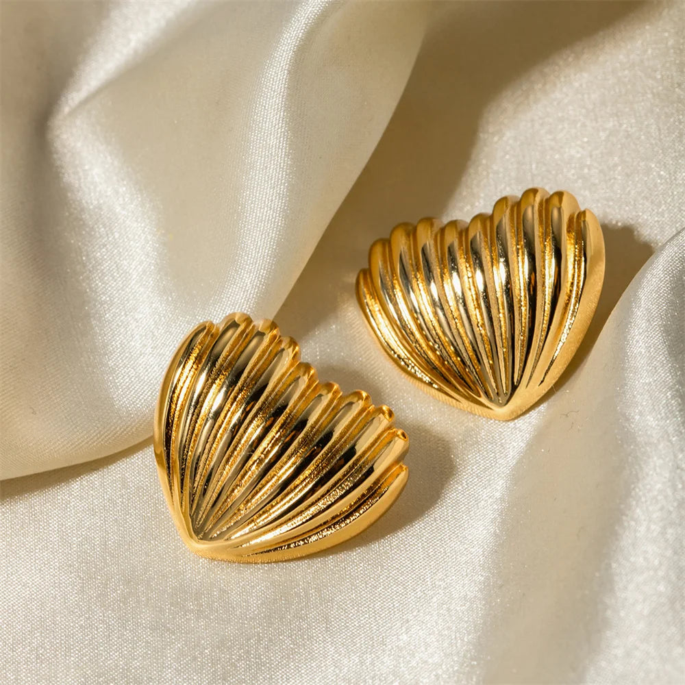 Gold Shell Studs product image