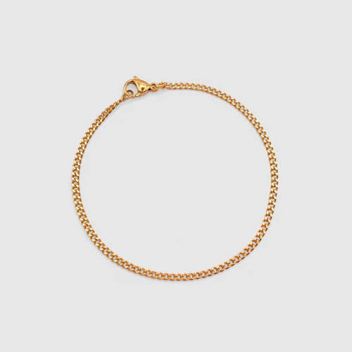 Gold Curb Bracelet product image