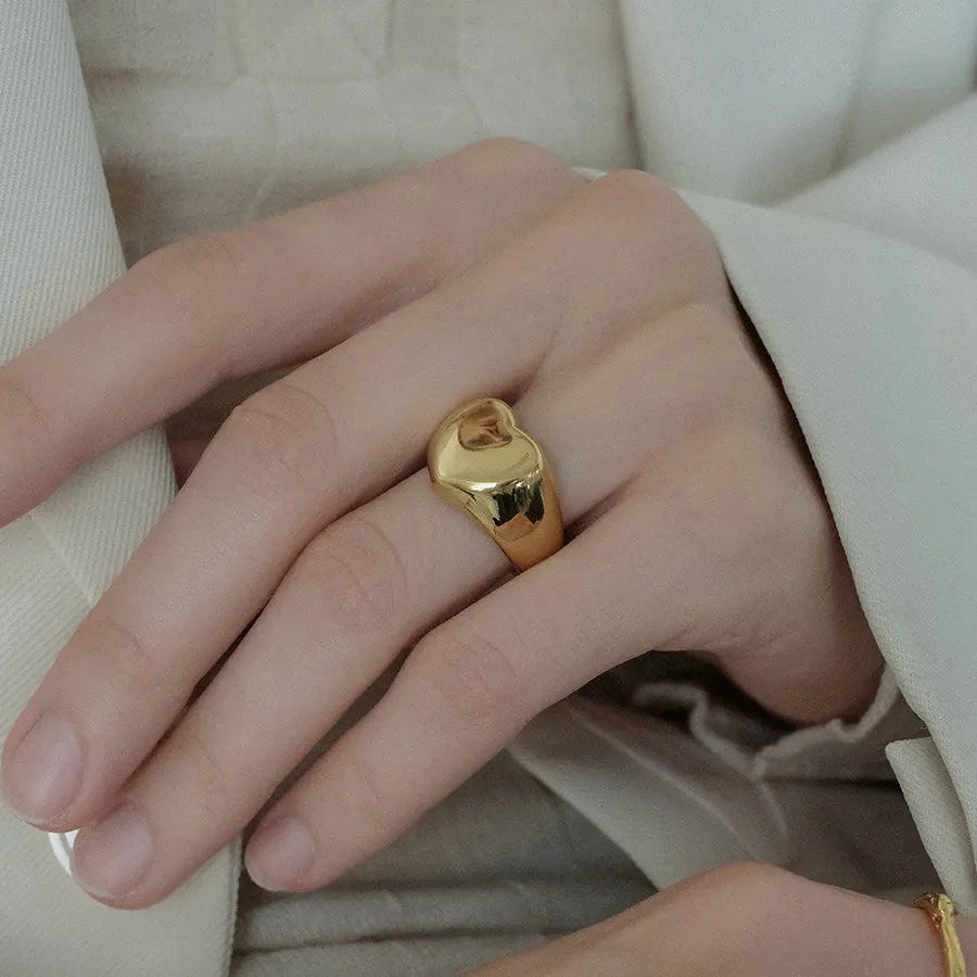Gold Chain Detail Ring product image