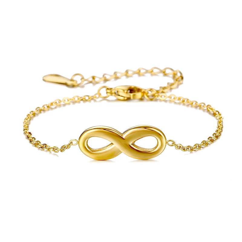Gold Infinity Bracelet product image