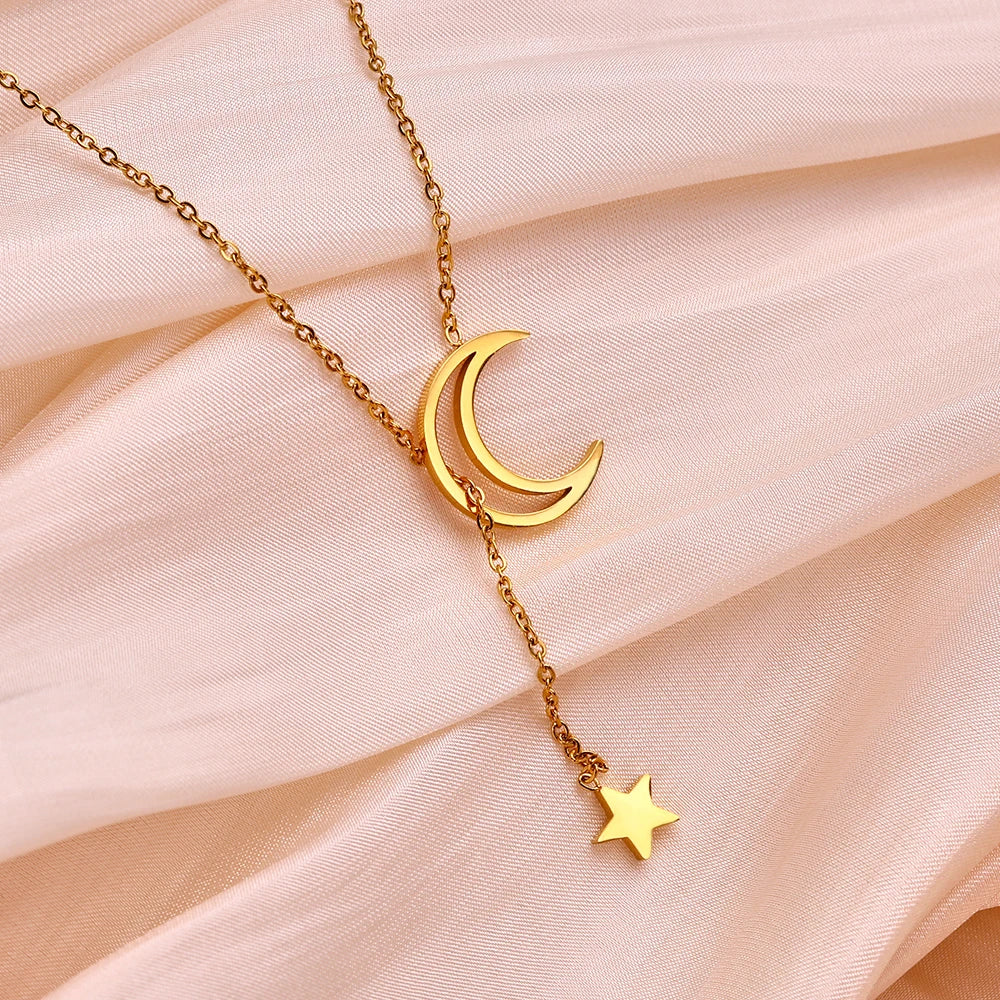 Moon & Star Necklace product image