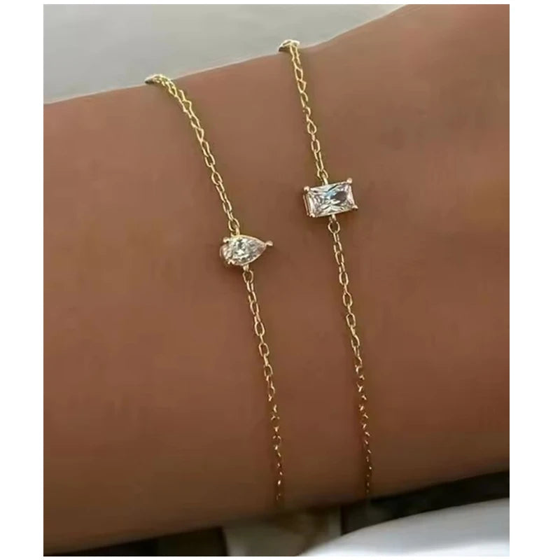 Teardrop Zircon Bracelet product image